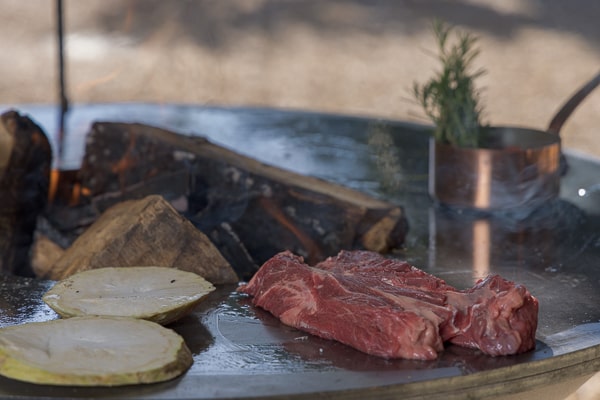 Cote de boeuf au brasero