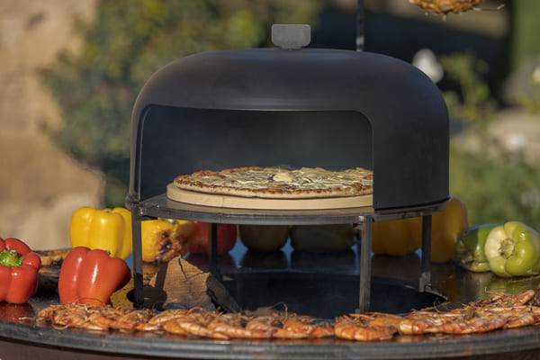 Gambas au brasero plancha 