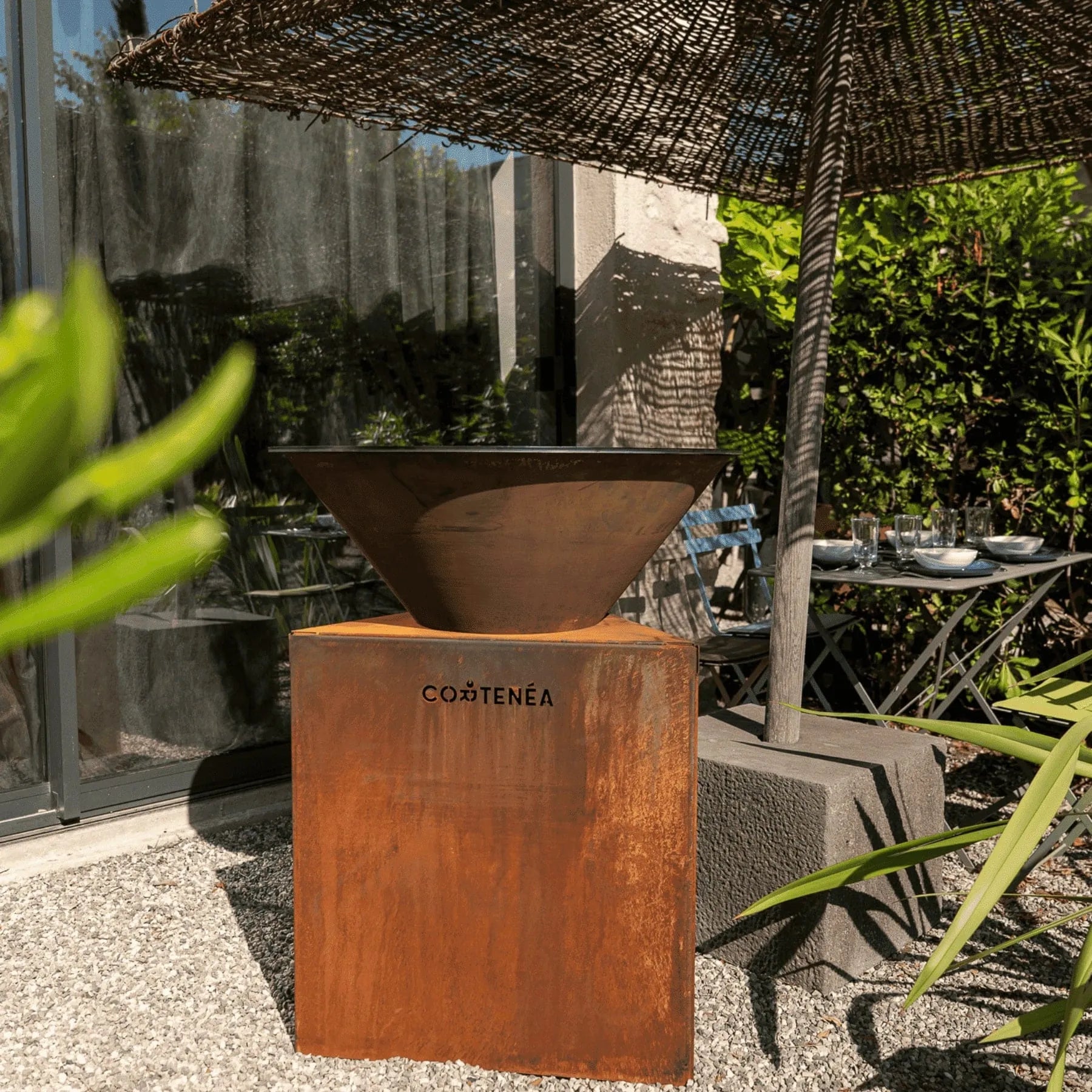 Brasero corten 80 Tradition